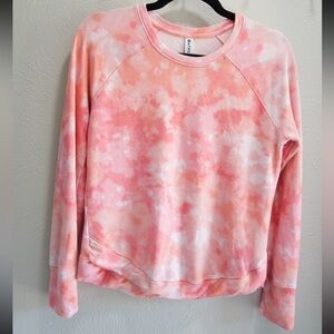 Athleta Pink Long Sleeve Relaxed Sweatshirt